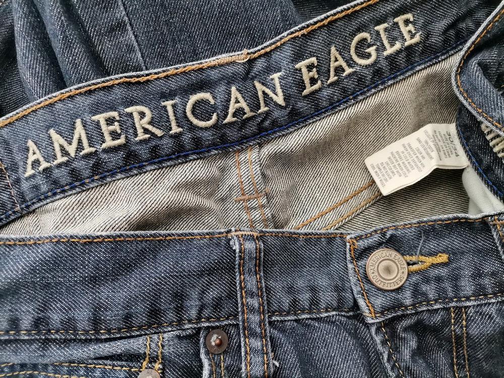 American Eagle Size W30 L34 Color Niebieski Fabric Bawełna 100%