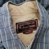 Marlboro Classics Size M Color Granatowy Krata Kołnierz Męska Koszula Casual Krótki rękaw Fabric Bawełna 100%