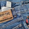 Jack & jones Size W33 L32 Color Niebieski Fabric Bawełna 100%