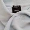 Hugo Boss Size S Color Niebieski Kołnierz Męska Koszula Polo Krótki rękaw Fabric Bawełna 100%