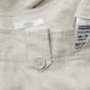 Marks&spencer Size 12 (40) Color Kremowy Spodnie Casual Fabric Len 100%