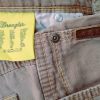 Wrangler Size 44 Color Brązowy Spodnie Jeansy Fabric Bawełna