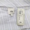 River island Size 16 (42) Color Niebieski Pasy Kombinezon Spodnium Rękaw 3/4 Fabric Bawełna