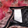 Marc Cain Size 4 (42) Color Brązowy Panterka Spódnica Trapezowa Midi Fabric Moher