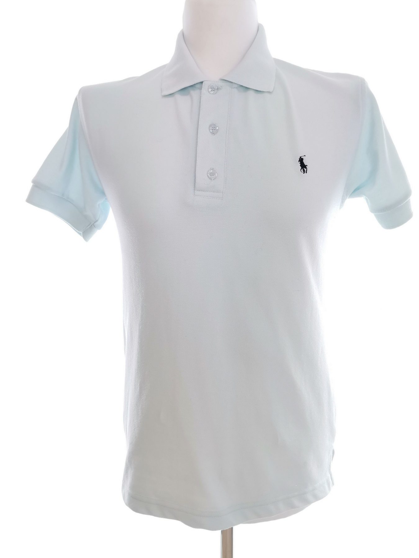 Polo Ralph Lauren Size M (165/170) Color Niebieski Kołnierz Męska Koszula Polo Krótki rękaw