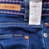 Paul Smith Size 29 Color Granatowy Spodnie Jeansy Fabric Bawełna