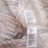 Reiss Size L Color Kremowy Kołnierz Męska Koszula Casual Krótki rękaw Fabric Bawełna