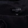 Hobbs London Size 14 (42) Color Czarny Spodnie Casual Fabric Len 100%