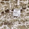 Staff Size XL Color Khaki Okrągły dekolt Sukienka Trapezowa Krótki rękaw Midi Fabric Bawełna