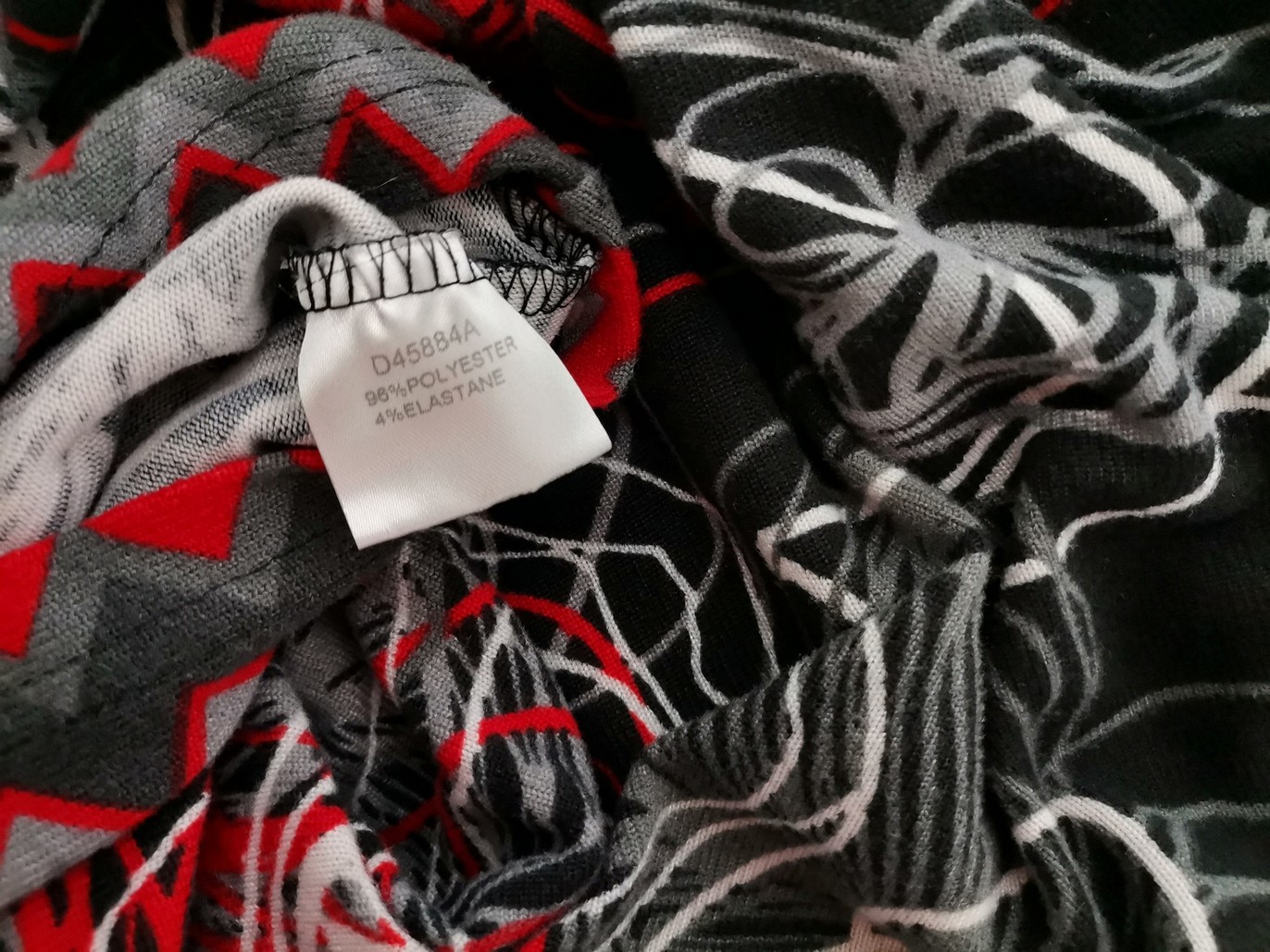 STELLA MORGAN Size M Color Czarny Okrągły dekolt Sukienka Sweterkowa Rękaw 3/4 Do Kolan