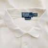 Polo Ralph Lauren Size XXL Color Kremowy Kołnierz Męska Koszula Polo Krótki rękaw