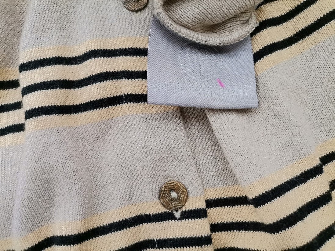 BITTE KAI RAND Size M Color Szary Pasy Spódnica Maxi Długa Fabric Akryl