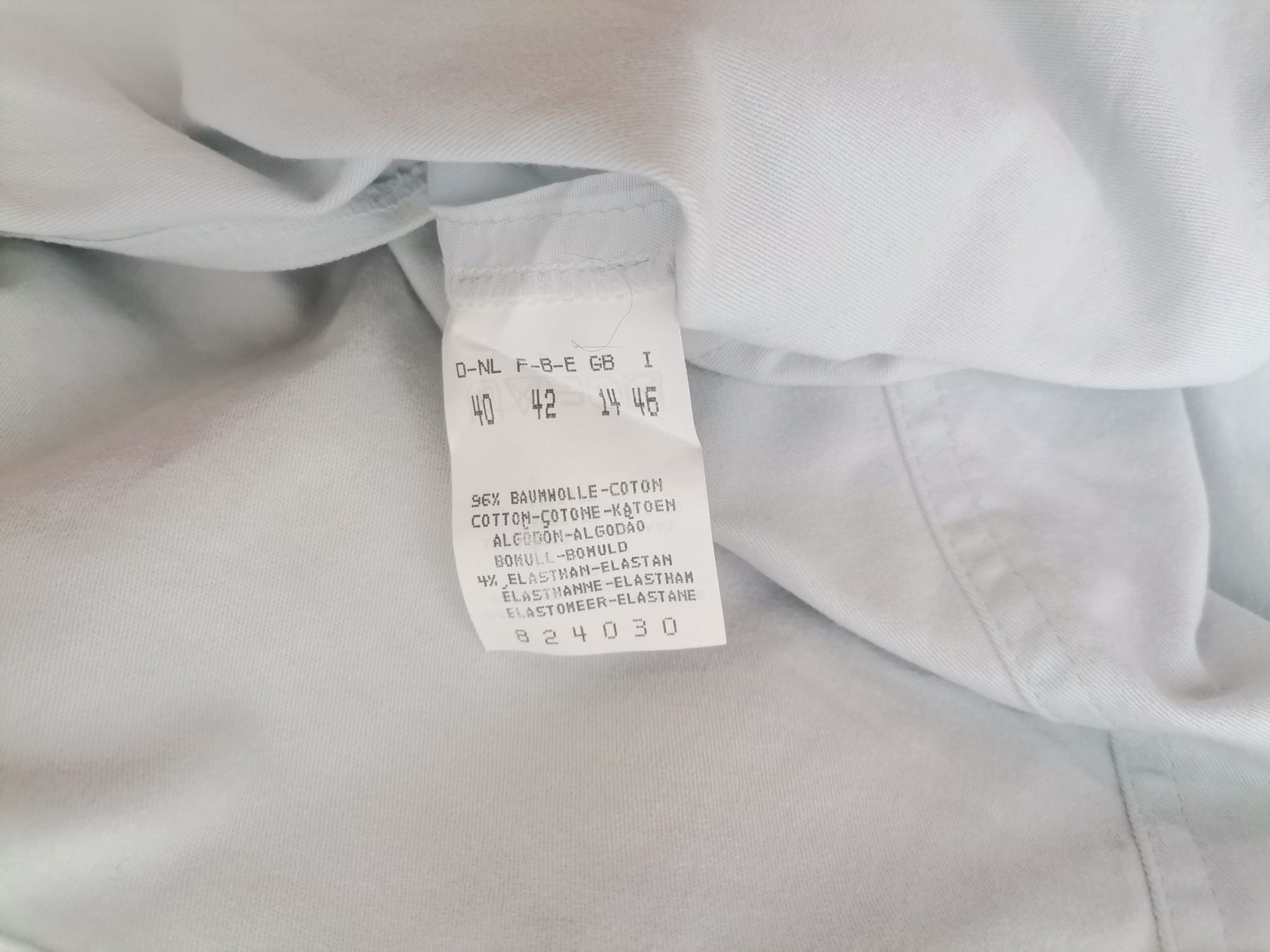 Schmeinck Size 40 Color Niebieski Spódnica Maxi Długa Fabric Bawełna