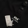 HELLY HANSEN Size M Color Czarny Kołnierz Męska Koszula Polo Krótki rękaw