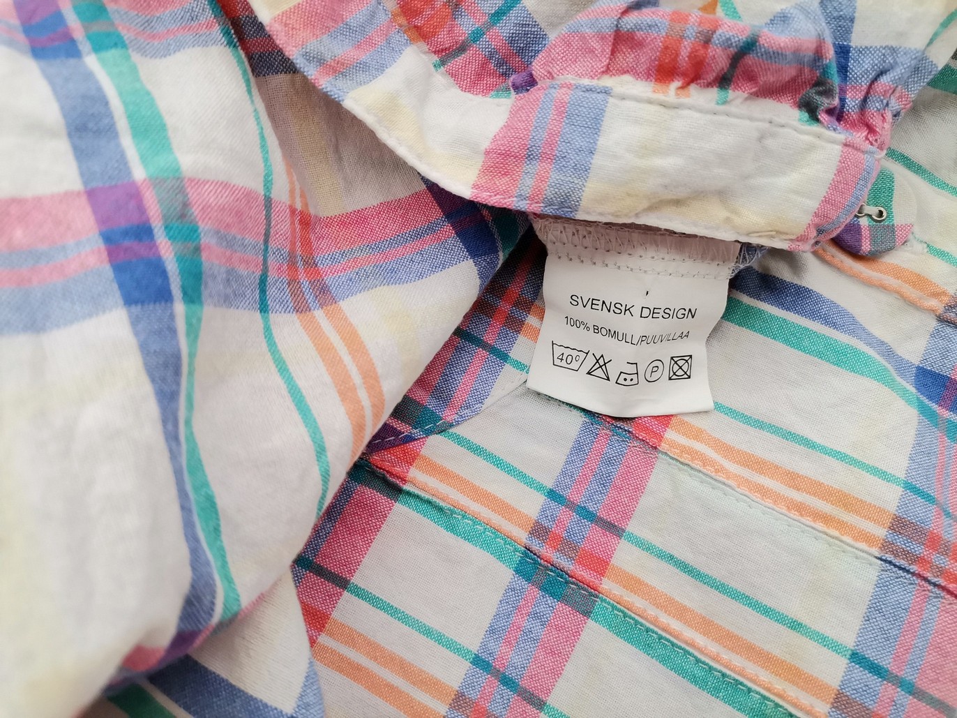 Tutti Frutti Size XL Color Biały Okrągły dekolt Sukienka Mini Krótki rękaw Krótka Fabric Bawełna 100%