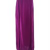 Milieu Size L Color Fioletowy Spódnica Maxi Długa Fabric Wiskoza 100%