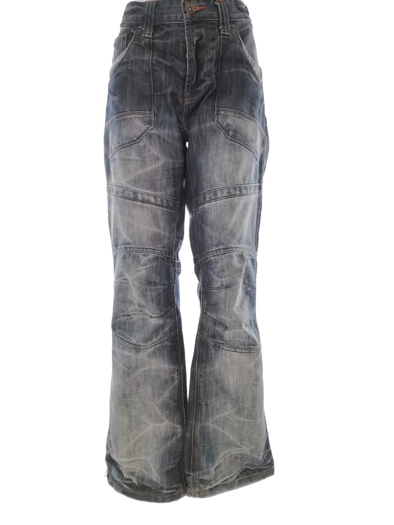 Denim Co. Size W32 L32 Color Granatowy Fabric Bawełna