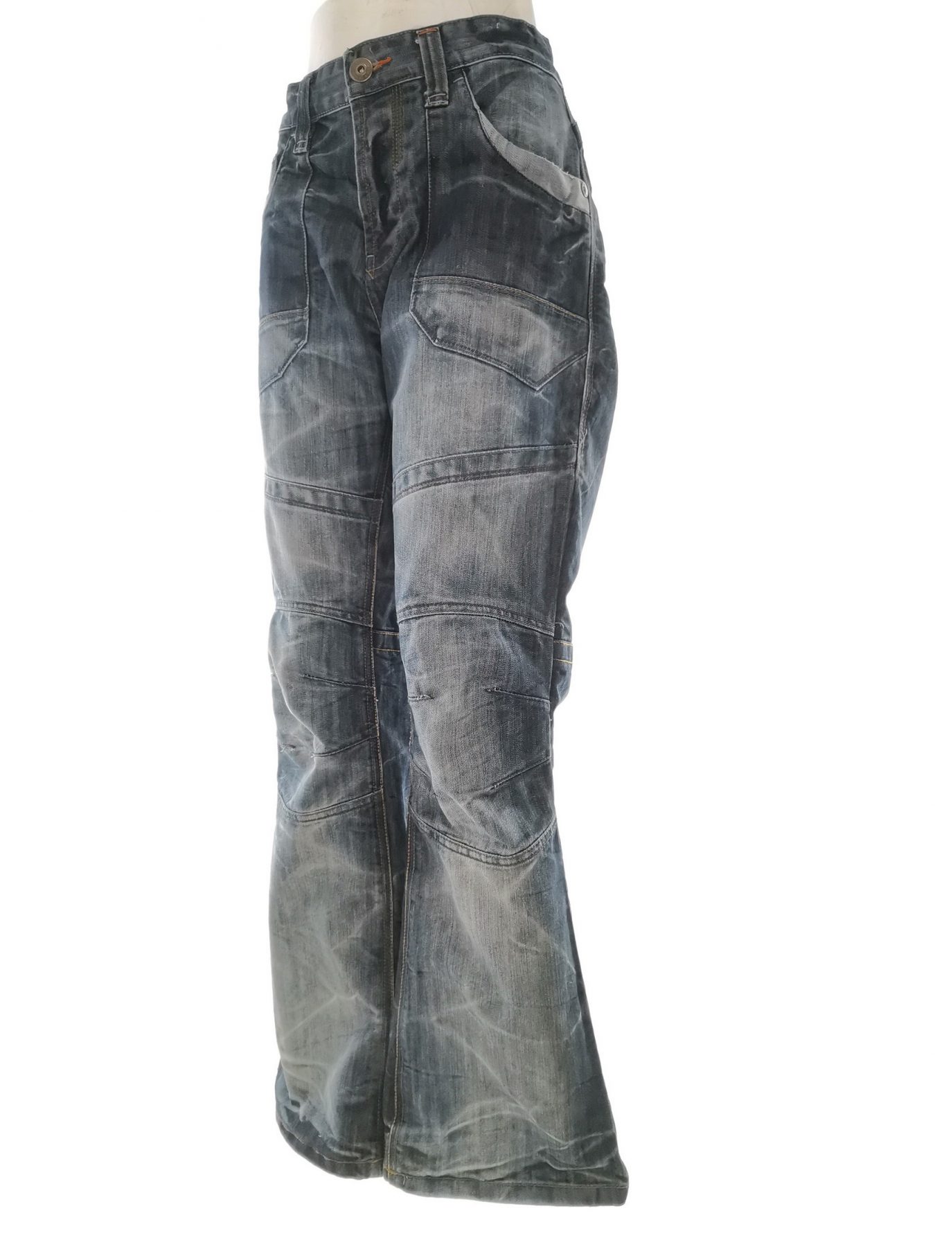 Denim Co. Size W32 L32 Color Granatowy Fabric Bawełna