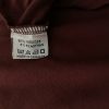 Milieu Size M Color Purpurowy W serek Bluzka Długi rękaw Fabric Wiskoza