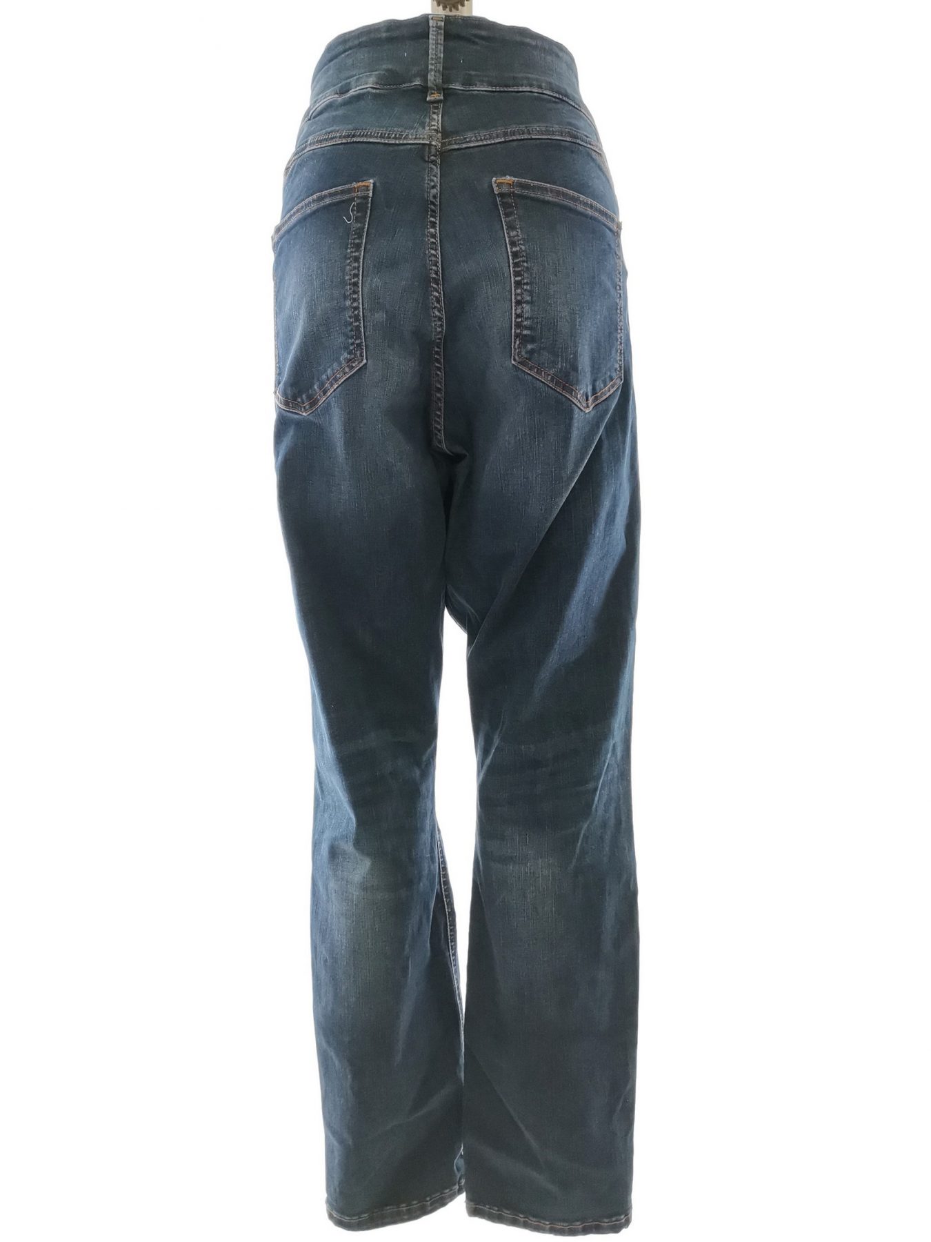 Lindex Size 26 (52) Color Niebieski Spodnie Jeansy Krótki rękaw Fabric Bawełna