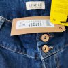 Lindex Size 26 (52) Color Niebieski Spodnie Jeansy Krótki rękaw Fabric Bawełna