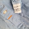 Hugo Boss Orange Size L Color Niebieski Kołnierz Męska Koszula Casual Długi rękaw