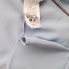 Closet Size 10 (38) Color Niebieski W łódkę Sukienka Blouson Bezrękawnik Do Kolan Fabric Wiskoza