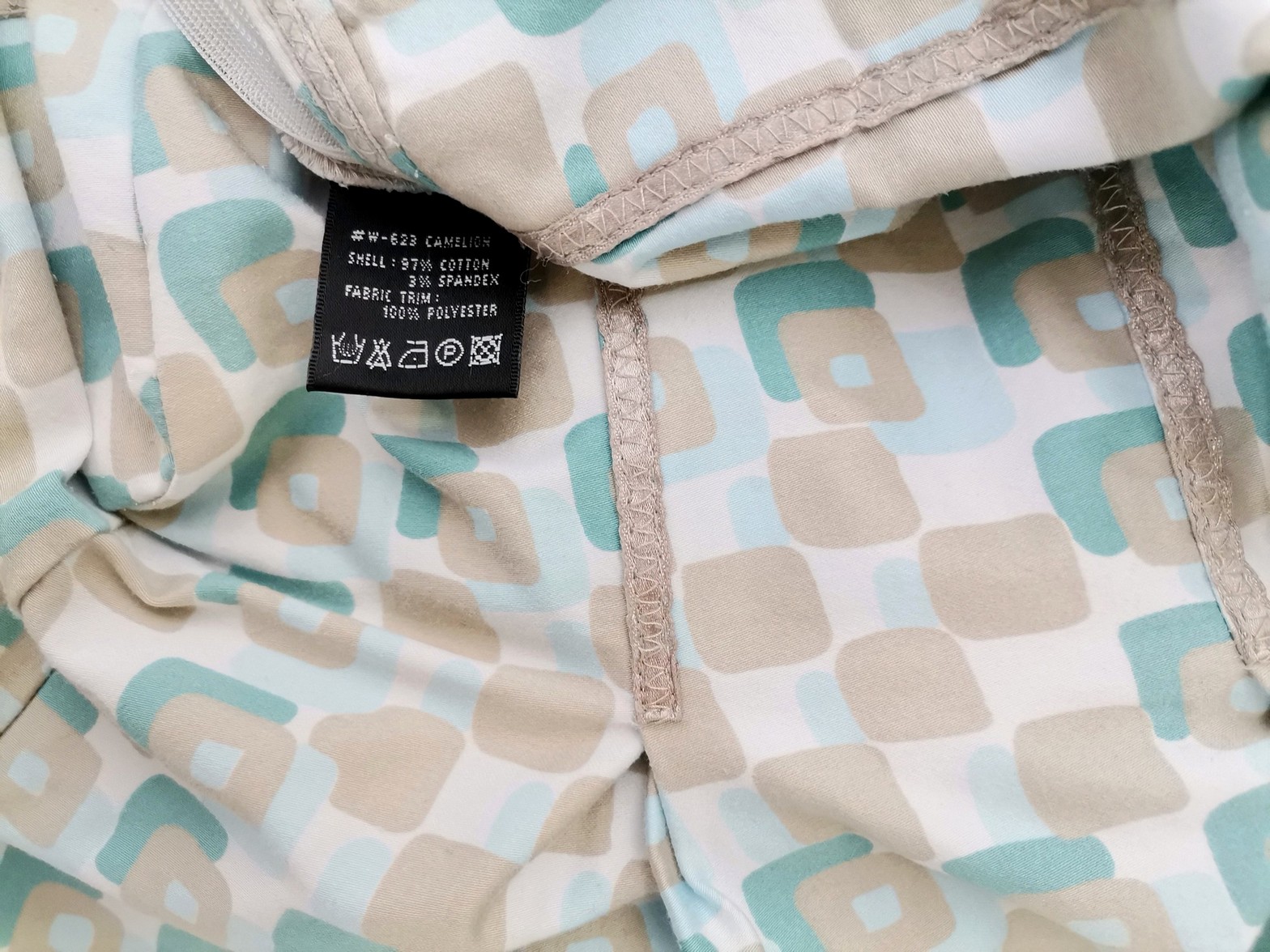 Reiss Size 10 (38) Color Beżowy Spódnica Trapezowa Midi Fabric Bawełna