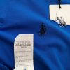 U.S. Polo ASSN Size M Color Niebieski Kołnierz Męska Koszula Polo Krótki rękaw Fabric Bawełna