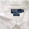 Polo Ralph Lauren Size XL Color Biały Kołnierz Męska Koszula Casual Krótki rękaw Fabric Bawełna 100%