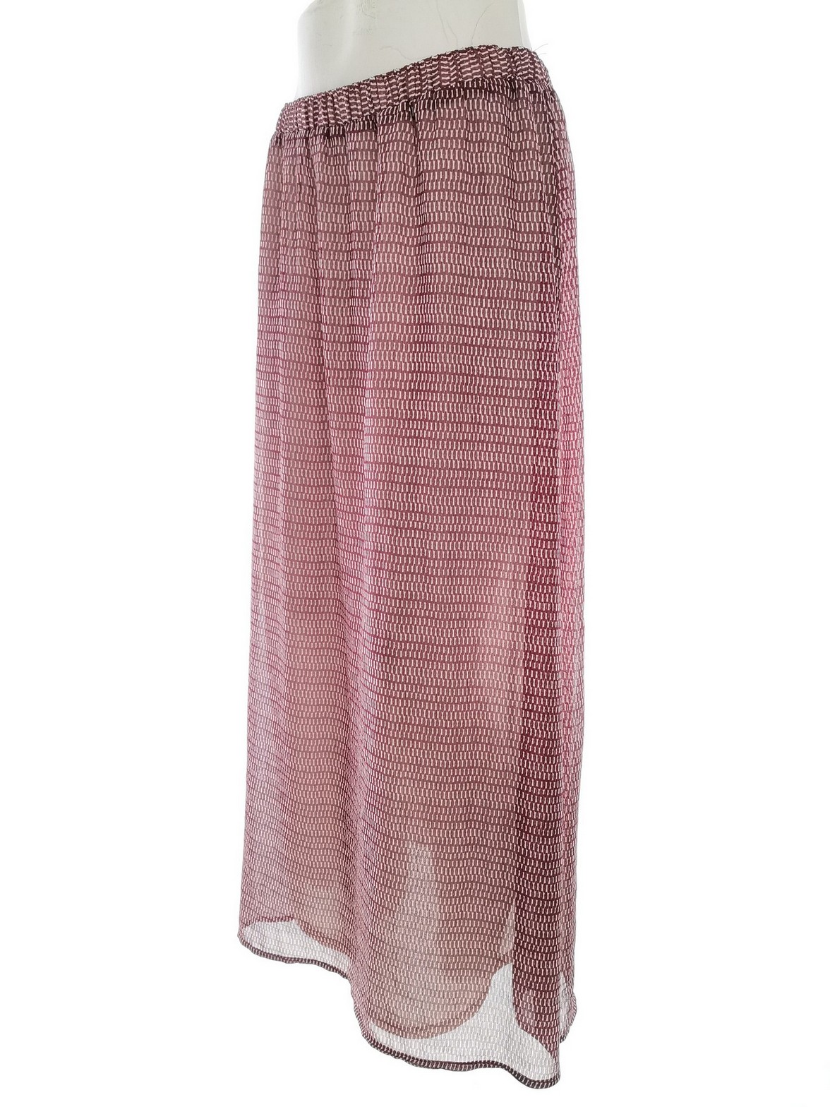 Gap Size XS Color Fioletowy Spódnica Maxi Długa