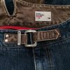 TOMMY HILFIGER DENIM Size XS Color Niebieski Spódnica Prosta i Ołówkowa Do Kolan Fabric Bawełna 100%