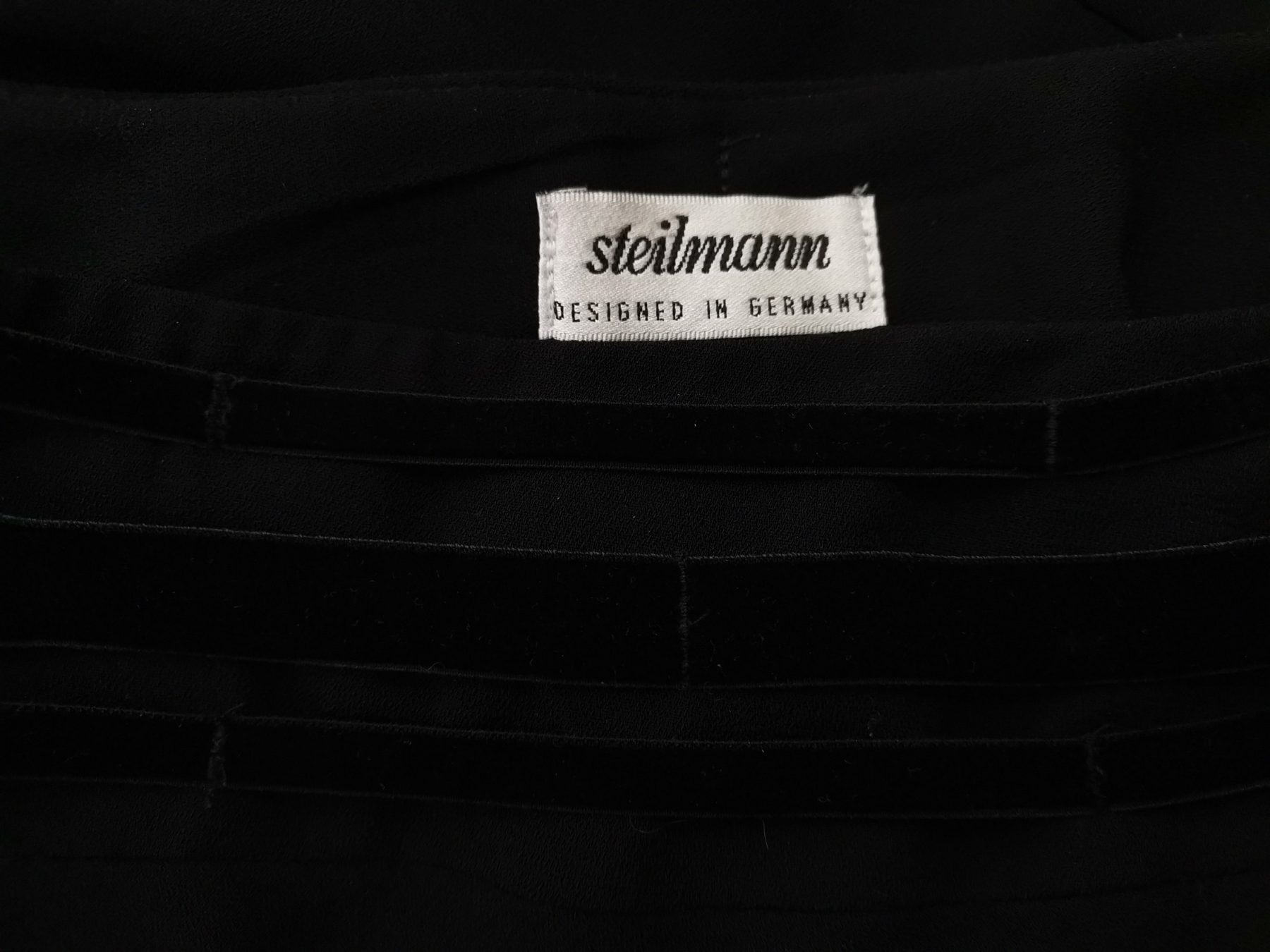 Steilmann Size 42 Color Czarny Spódnica Maxi Długa