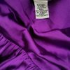 Sangria Size 6 (34) Color Fioletowy Keyhole Crew Neck Suknia Balowa Sukienka Wieczorowa Bezrękawnik Midi