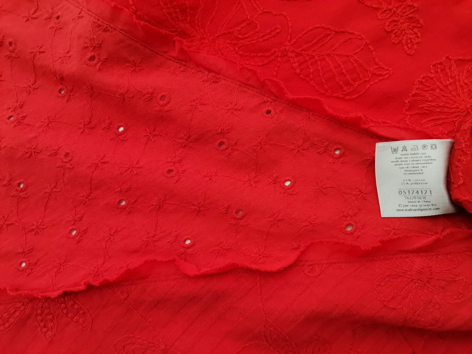 Size 10 (38) Color Czerwony Odkryte Ramiona Sukienka Maxi Bezrękawnik Długa Fabric Bawełna