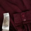 Reiss Size 12 (40) Color Purpurowy Keyhole Crew Neck Bluzka Długi rękaw Fabric Wiskoza