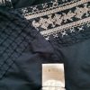 Estelle Size 42 Color Granatowy W serek Bluzka Krótki rękaw Fabric Bawełna 100%