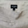 Hobbs London Size 10 (38) Color Szary Spódnica Prosta i Ołówkowa Midi Fabric Wełna 100%