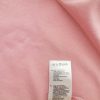 Reiss Size L Color Różowy W serek Tunika Bluzka Krótki rękaw Fabric Bawełna 100%