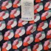 Boden Size 8 (36) Color Granatowy Drapowany dekolt Bluzka Rękaw 3/4 Fabric Lyocell