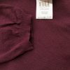 Nu by staff Size XL Color Purpurowy W łódkę Tunika Bluzka Długi rękaw Fabric Wiskoza