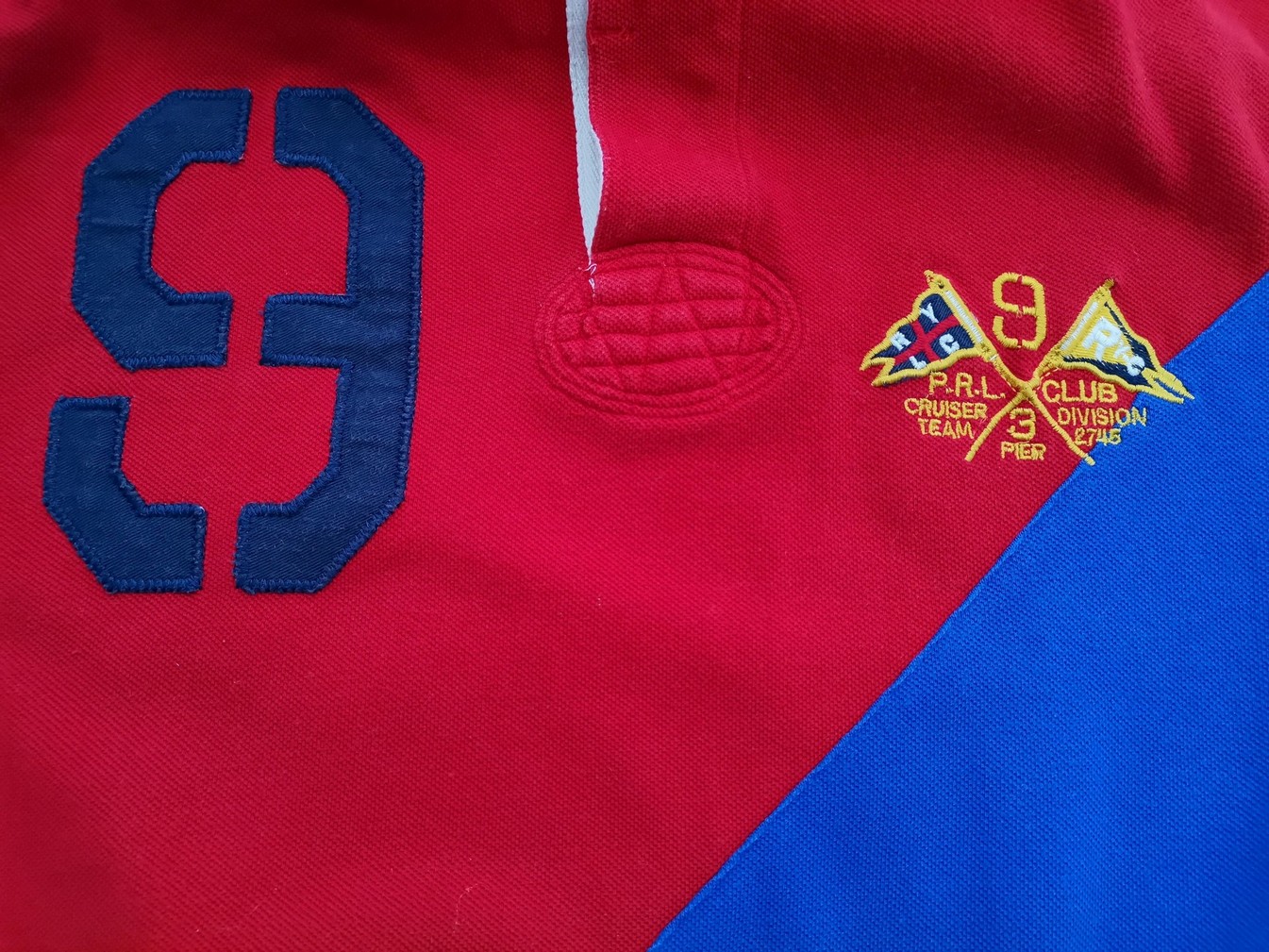 Polo Ralph Lauren Size M Color Czerwony Kołnierz Męska Koszula Polo Krótki rękaw Fabric Bawełna 100%