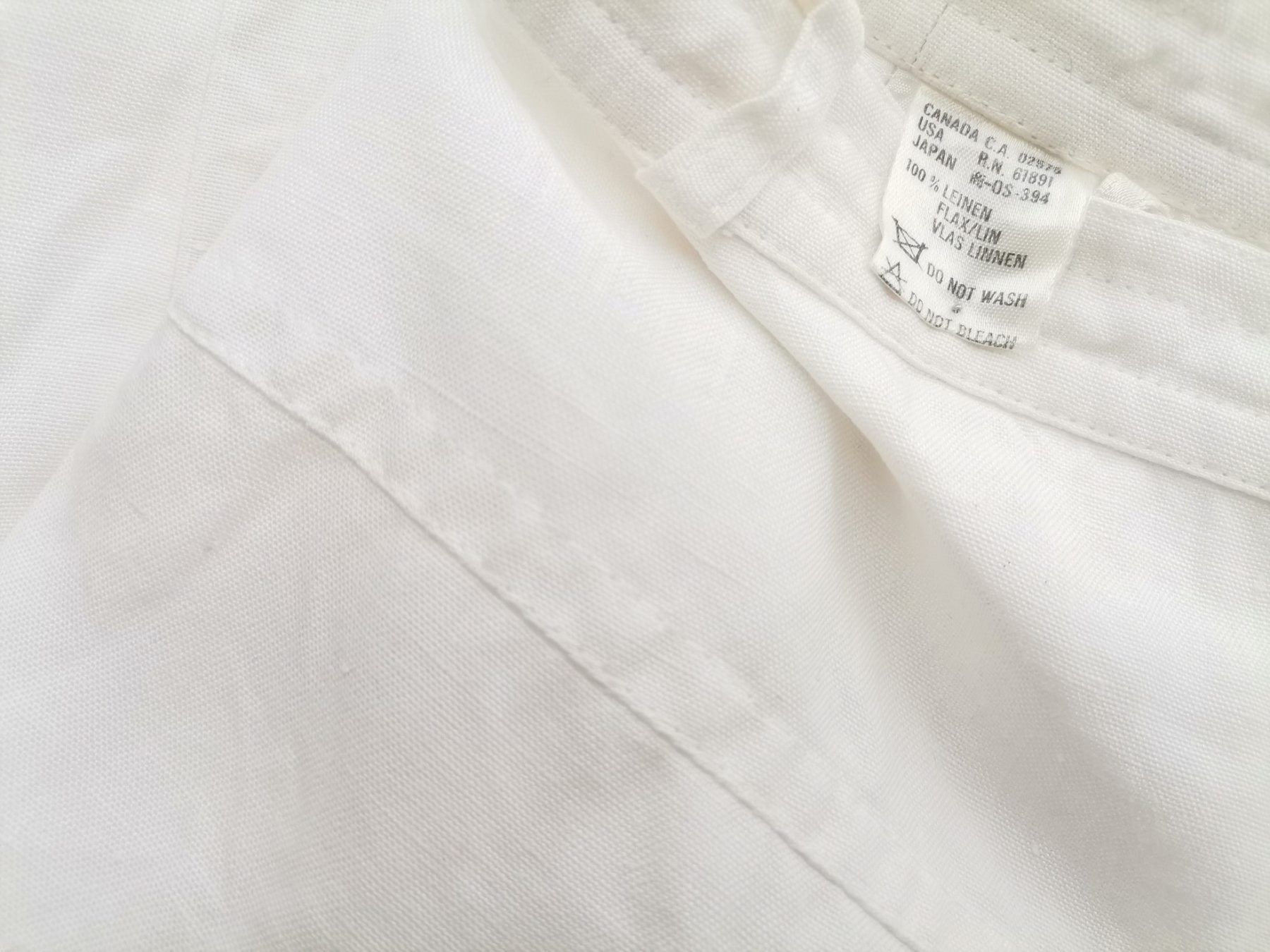 Escada Size 44 Color Biały Spódnica Prosta i Ołówkowa Midi Fabric Len 100%