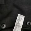 Reiss Size M Color Czarny Krata Męska Marynarka Długi rękaw Fabric Wełna 100%