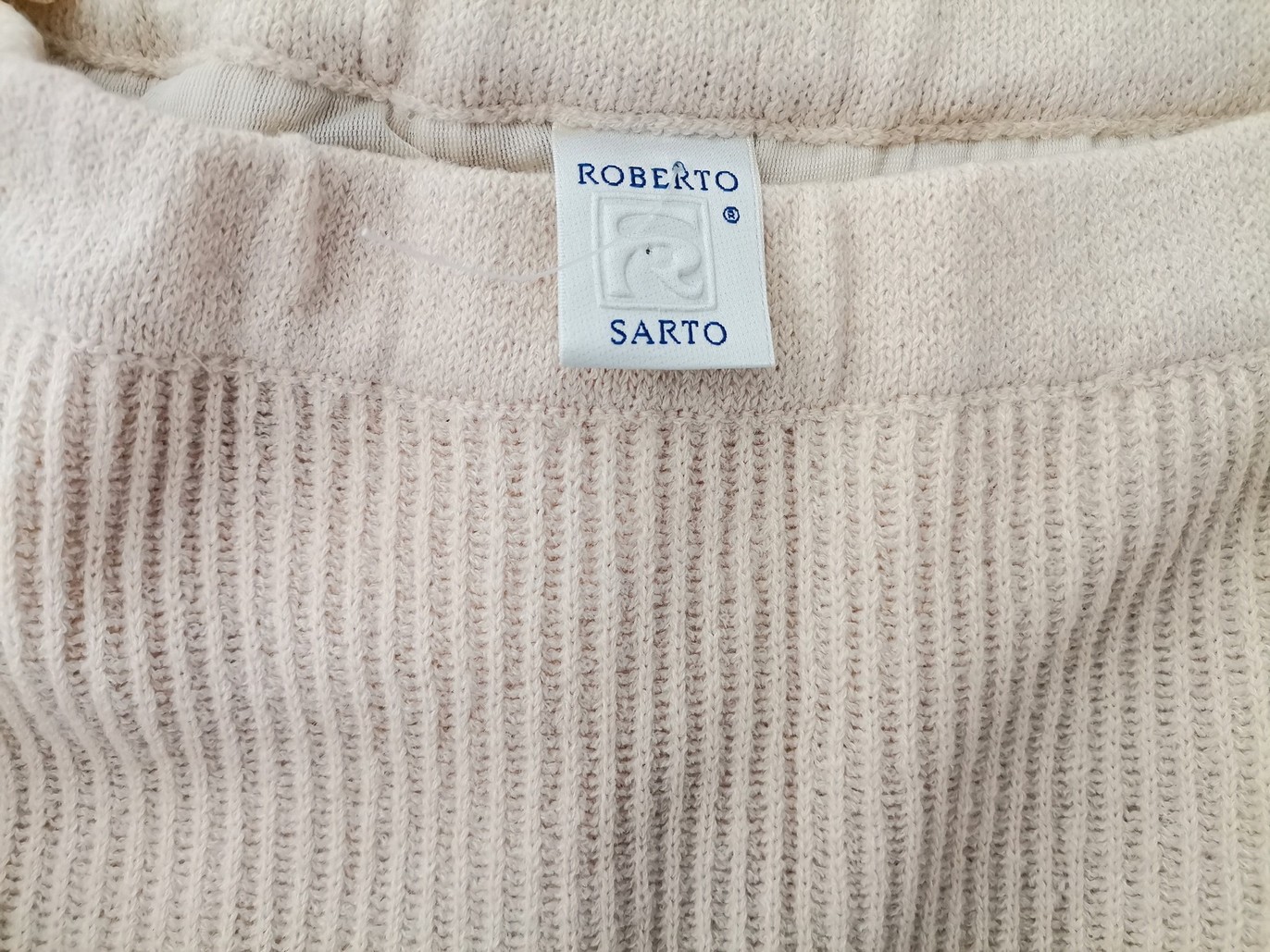 ROBERTO SARTO Size 42 Color Kremowy Spódnica Maxi Długa Fabric Akryl