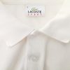 Lacoste Size 4 (XL) Color Biały Kołnierz Męska Koszula Polo Krótki rękaw Fabric Bawełna 100%