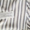 Hollister Size M Color Biały Pasy W serek Bluzka Krótki rękaw Fabric Wiskoza 100%