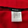 Roman Size 12 (40) Color Czerwony Spódnica Prosta i Ołówkowa Midi Fabric Akryl