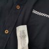 BEN SHERMAN Size L Color Granatowy Kołnierz Męska Koszula Casual Długi rękaw Fabric Bawełna 100%