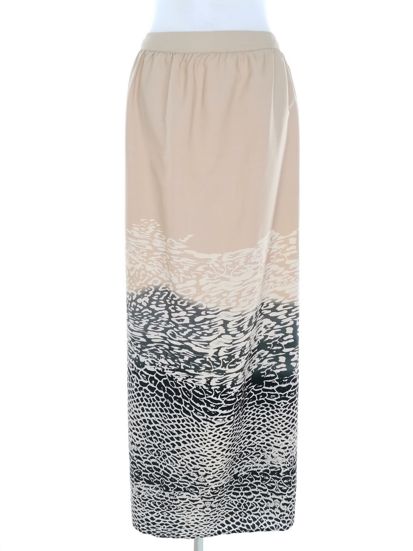 Monsoon Size L Color Beżowy Spódnica Maxi Długa